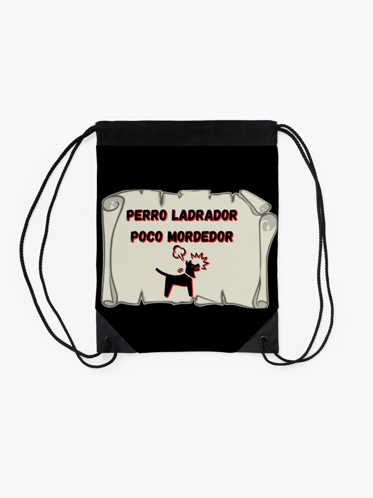 Vista alternativa de Mochila saco Perro ladrador poco mordedor