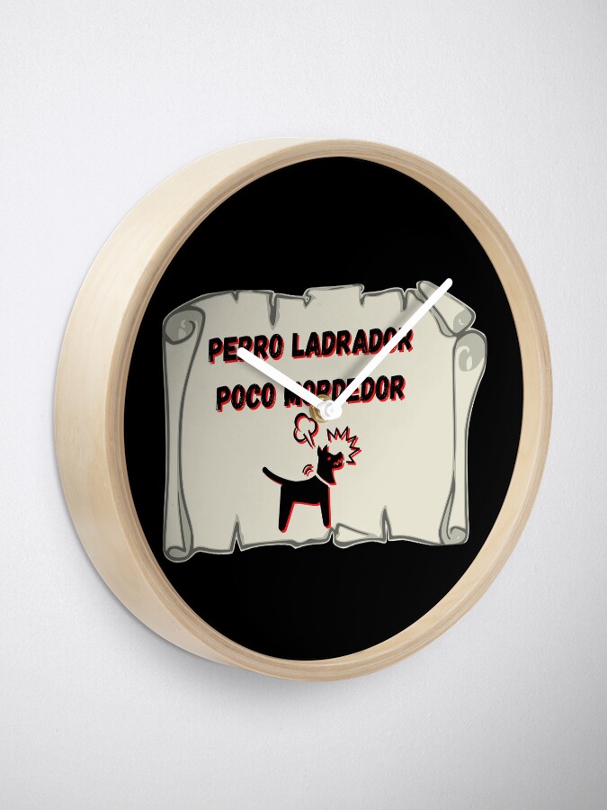 Vista alternativa de Reloj Perro ladrador poco mordedor