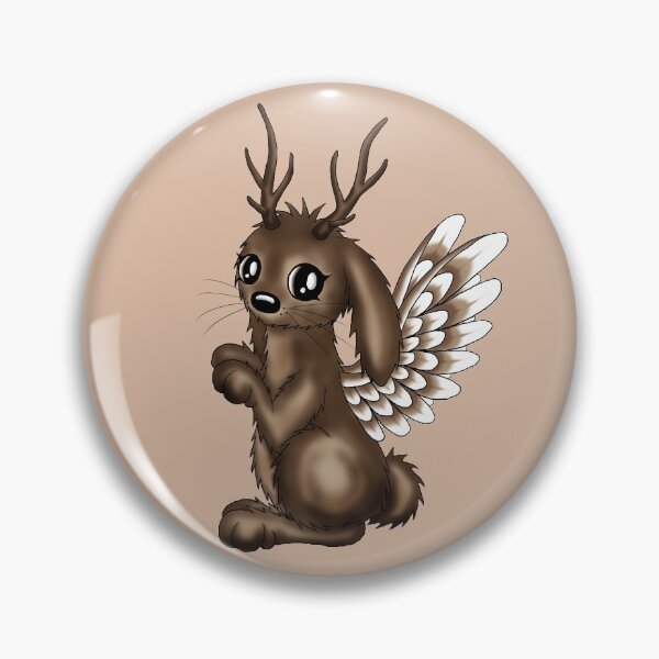 Item preview, cute Wolpertinger designed and sold by Pezi-Creation.