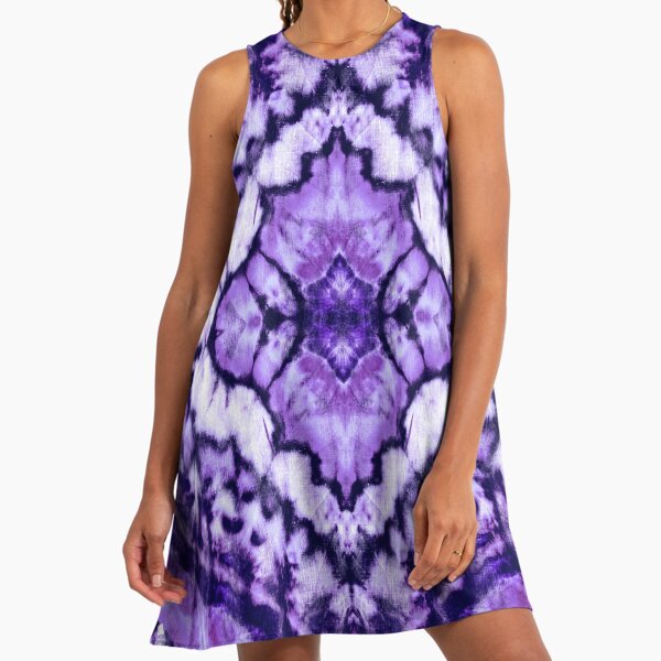 Purple Tie Dye Dresses for Sale | Redbubble Purple Tie Dye Dresses for Sale | Redbubble