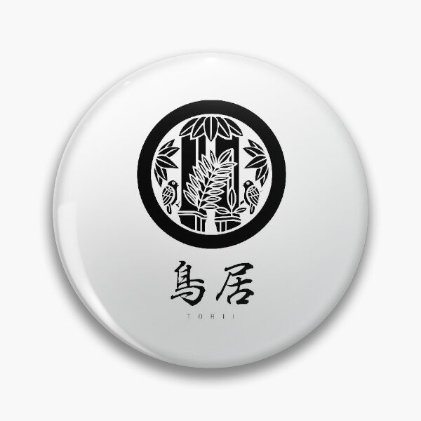 Item preview, Torii Clan Family Crest Kamon - Black Title Version designed and sold by reyners.