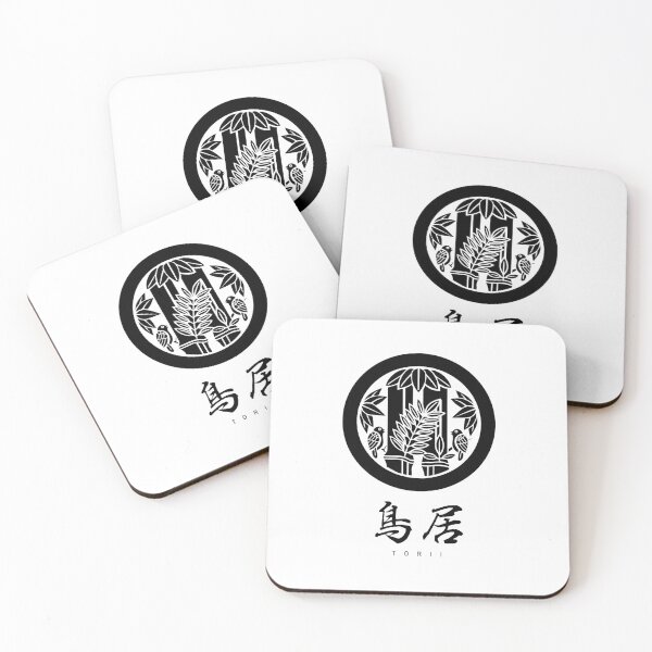 Item preview, Torii Clan Family Crest Kamon - Black Title Version designed and sold by reyners.