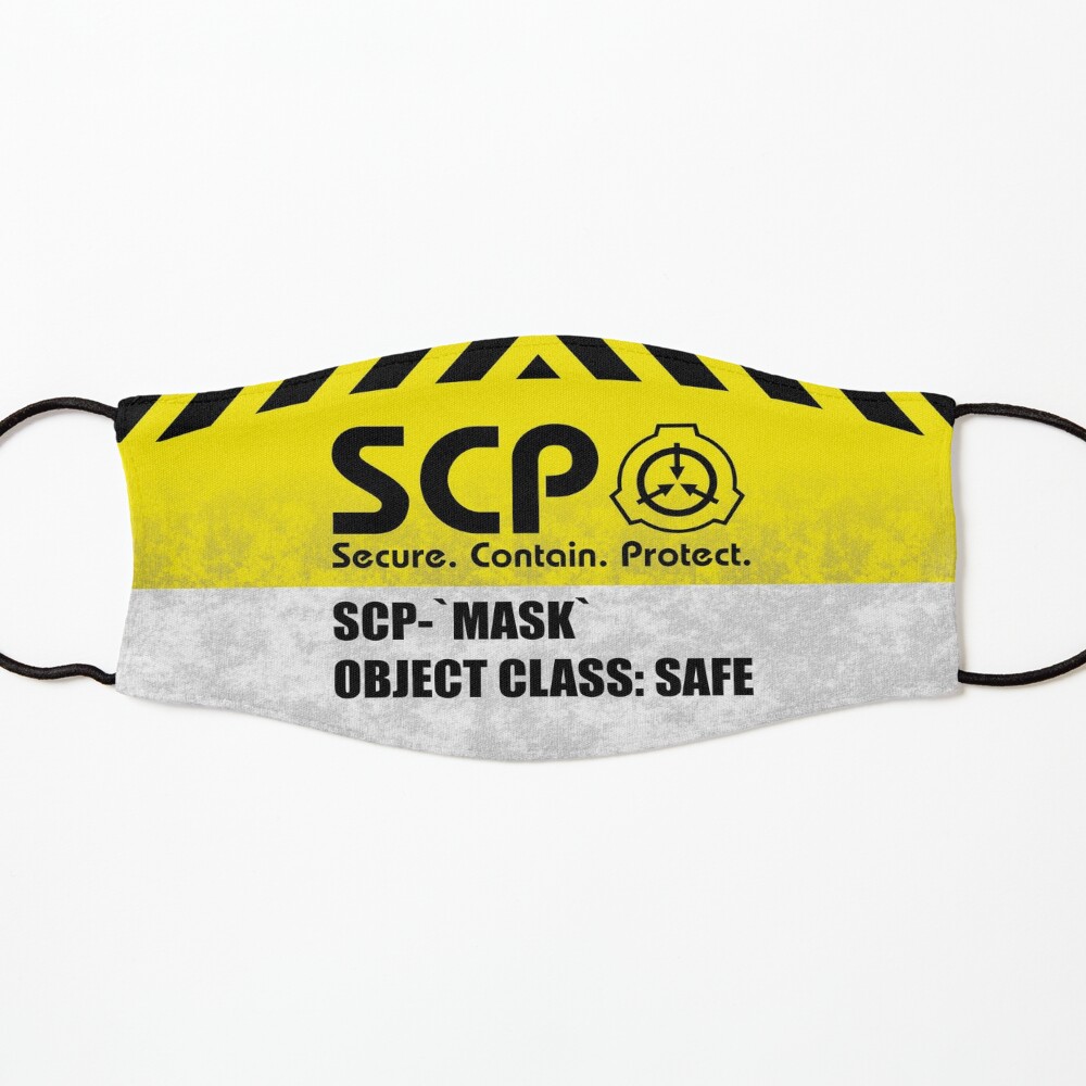 Scp Mask Mask By Mechanick Redbubble - scp 035 mask roblox