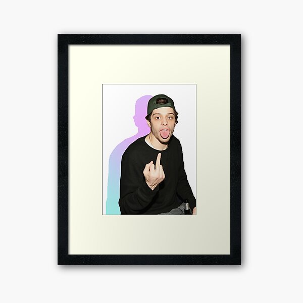 Pete Davidson Framed Art Print