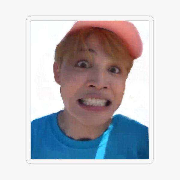 Jimin Transparent Sticker