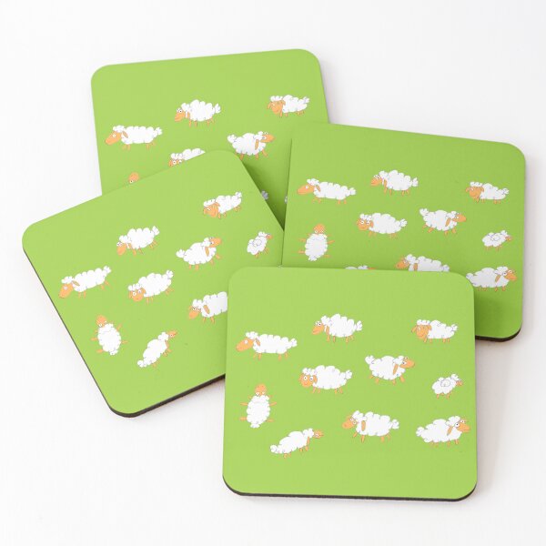 Item preview, Sheep in a pasture designed and sold by LeahHa.