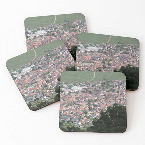 Item preview, Haut-Rhin village seen from the sky designed and sold by EstelleRossetti.