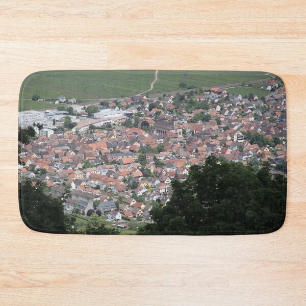 Item preview, Haut-Rhin village seen from the sky designed and sold by EstelleRossetti.