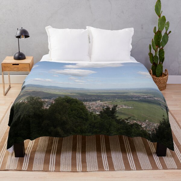 Item preview, Panoramic view of the valley from a medieval castle	 designed and sold by EstelleRossetti.