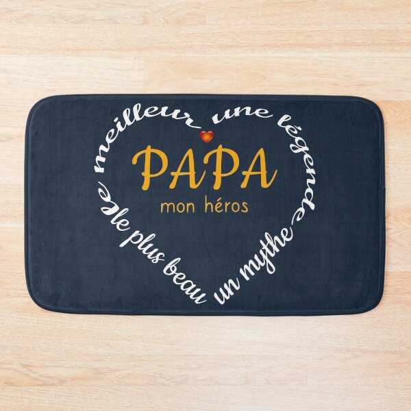Item preview, dad heart navy blue background my father this hero libelle mix orange white- birthday or fathers day gift designed and sold by sex-sansbol.