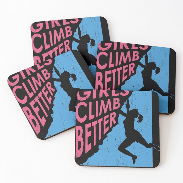 Item preview, Fun Gift Climbing Girls product for Rock Hard Women Climbers designed and sold by Lisbob.