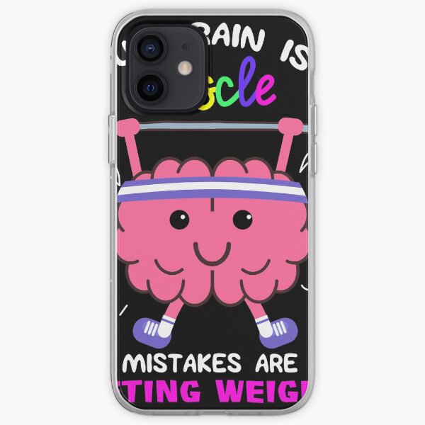 Growth Mindset Teacher product, Inspirational designs iPhone Soft Case
