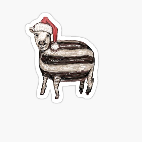 Baa Humbug Sticker