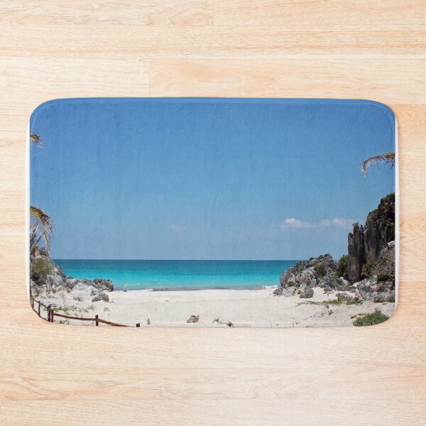 Item preview, Beach Paradise Backdrop Tulum Mexico designed and sold by Sharon Schwalbe.
