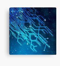 tree of technology Canvas Print