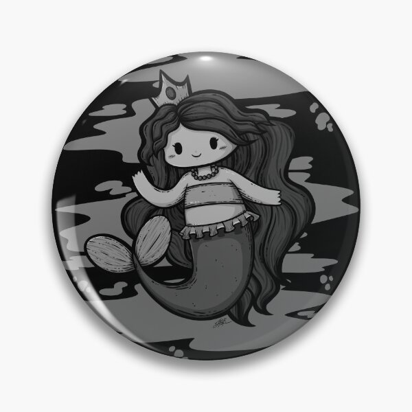 Item preview, Cute Mermaid Illustration designed and sold by ZaryaKiqo.