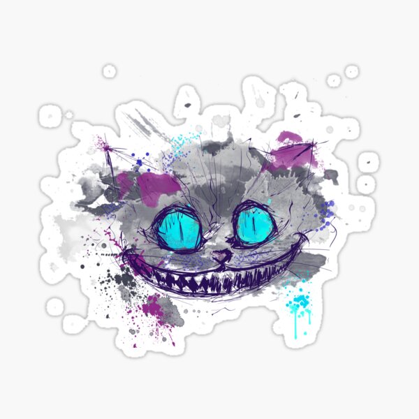 Cheshire-Spritzer Sticker