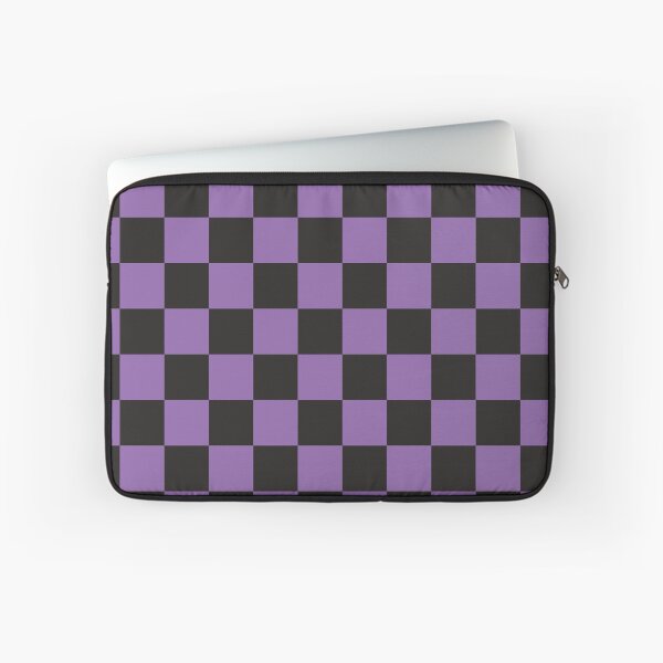 Item preview, Chequered Purple Black Pattern Goth designed and sold by zcabask.
