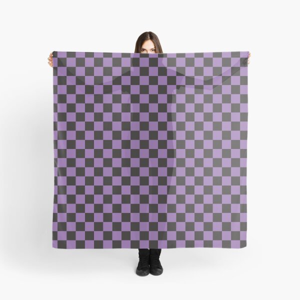 Item preview, Chequered Purple Black Pattern Goth designed and sold by zcabask.