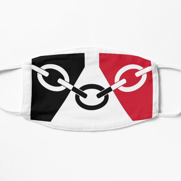 Black Country Flag Mask Mask
