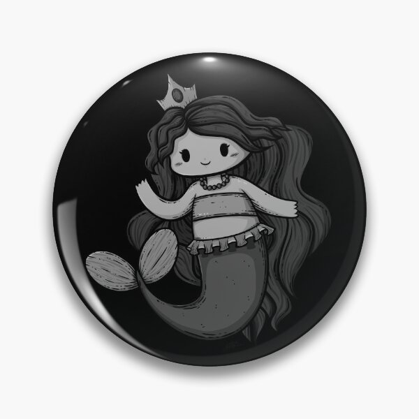 Item preview, Cute Mermaid Illustration designed and sold by ZaryaKiqo.