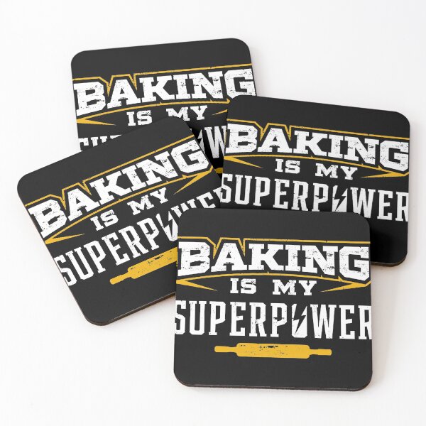 Item preview, Funny Gift print For Bakers | Baking Is My Superpower designed and sold by Lisbob.