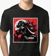 Camiseta de tejido mixto Bowserzilla