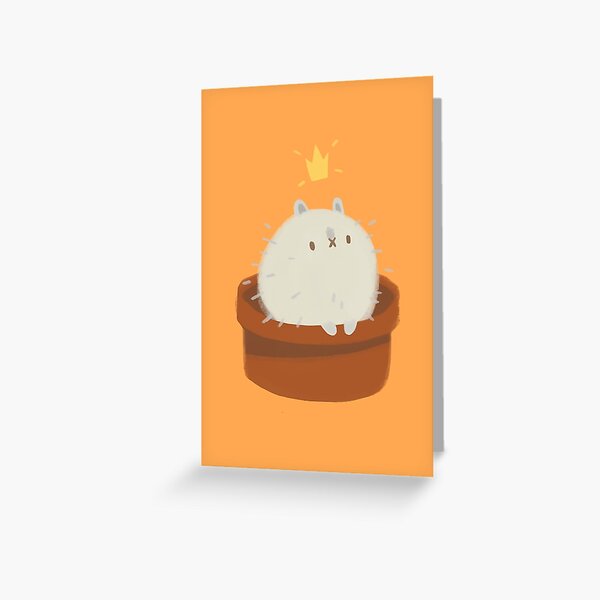 Hedgie Bun Greeting Card