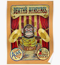 Death's Minstrel: Jolly Chimp Sideshow Banner Poster