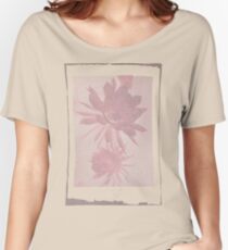 12th Doctor Negative Flower T-Shirt Women's Relaxed Fit T-Shirt