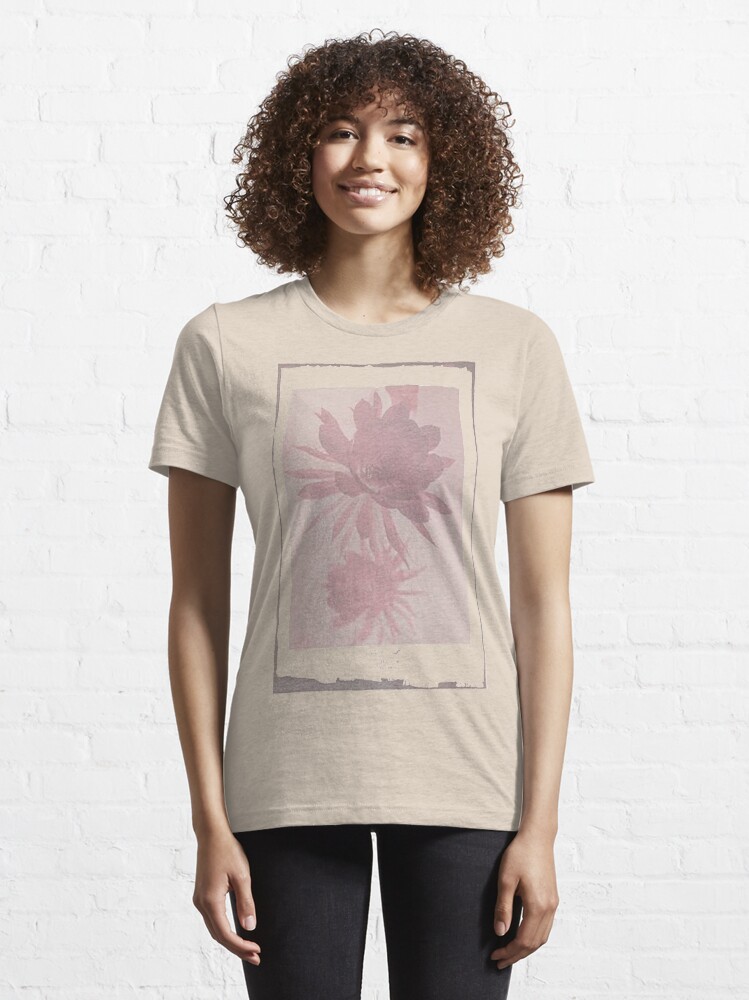 Alternate view of 12th Doctor Negative Flower T-Shirt Essential T-Shirt