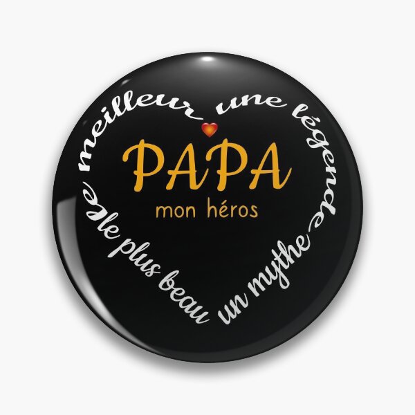 Item preview, best dad heart black background my father this hero libelle mix orange white- birthday gift or fathers day designed and sold by sex-sansbol.