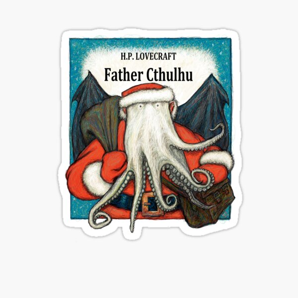 Father Cthulhu Sticker