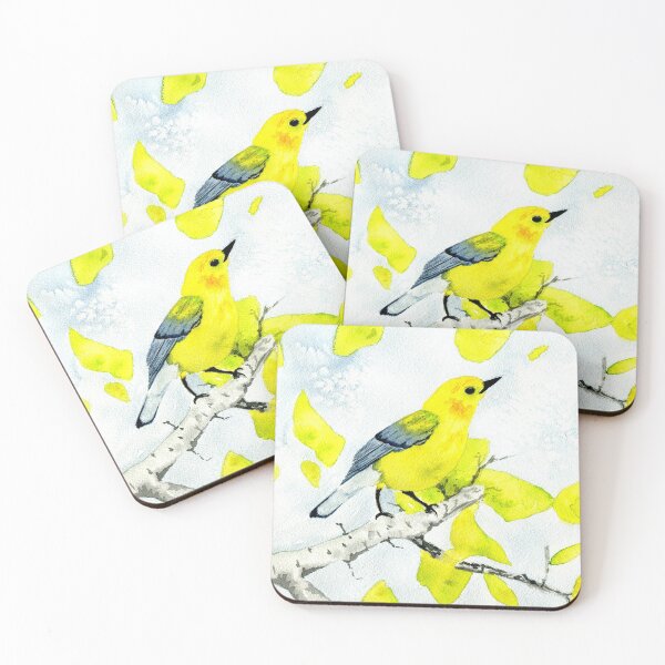 Item preview, Prothonotary Warbler designed and sold by Sonoran Glimmer.