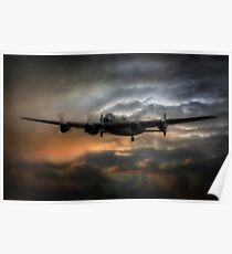 Lancaster Bomber Poster