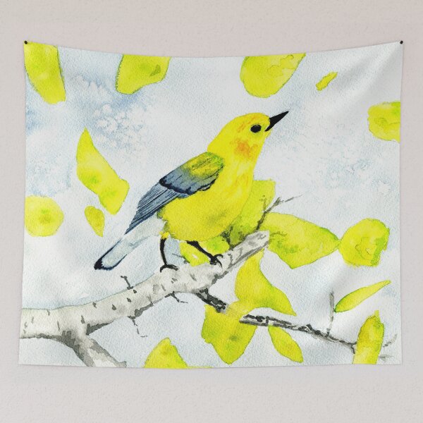 Item preview, Prothonotary Warbler designed and sold by Sonoran Glimmer.
