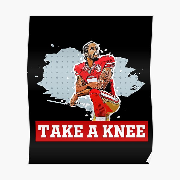 Colin Kaepernick Celebration Poster San francisco 49ers Football Hand –  CanvasBlackArt