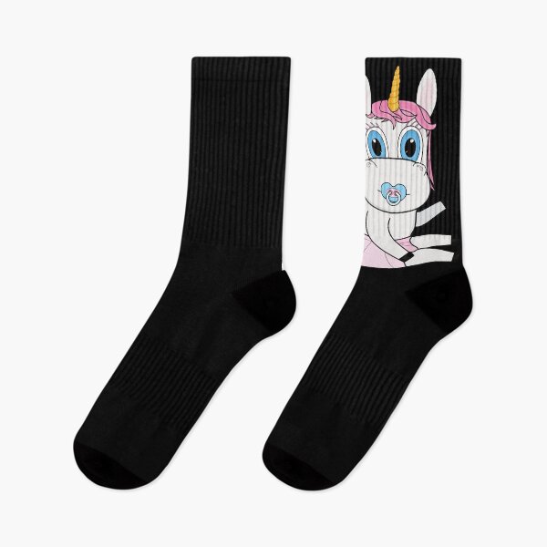 Item preview, Cute unicorn baby with pink mane designed and sold by POD-Design.