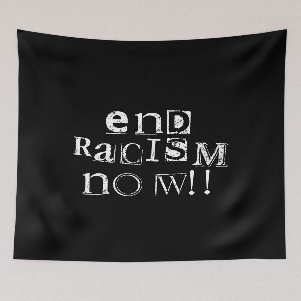 Item preview, END RACISM NOW !!- End Racism Tee designed and sold by Nouni-abdo.