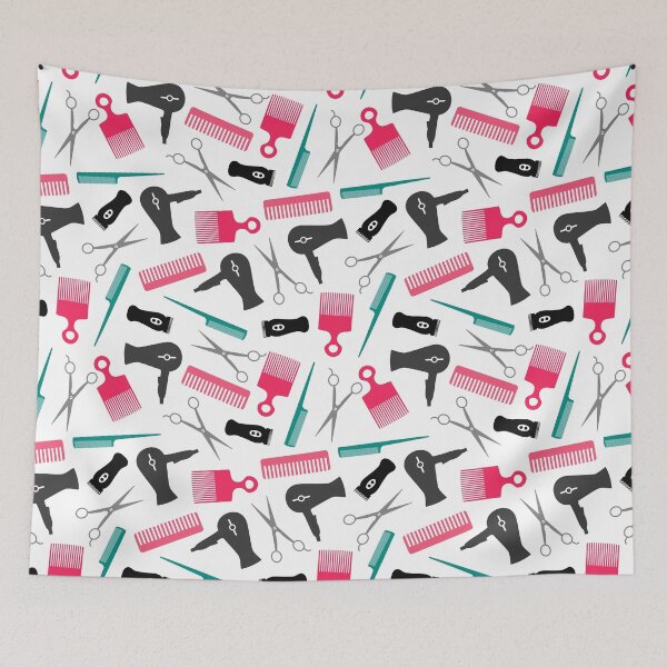 Item preview, Hair Stylist Tools Pattern designed and sold by ketrena.