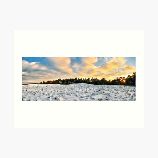 Wide White World Art Print