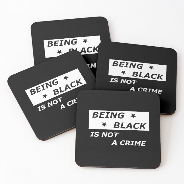 Item preview, being black is not a crime designed and sold by Rifi Rifi.