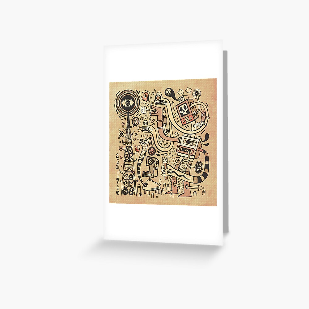 Arbracosmos Greeting Card