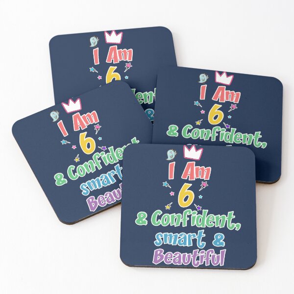 Item preview, I Am 6 Confident, Smart & Beautiful designed and sold by Thedoode.