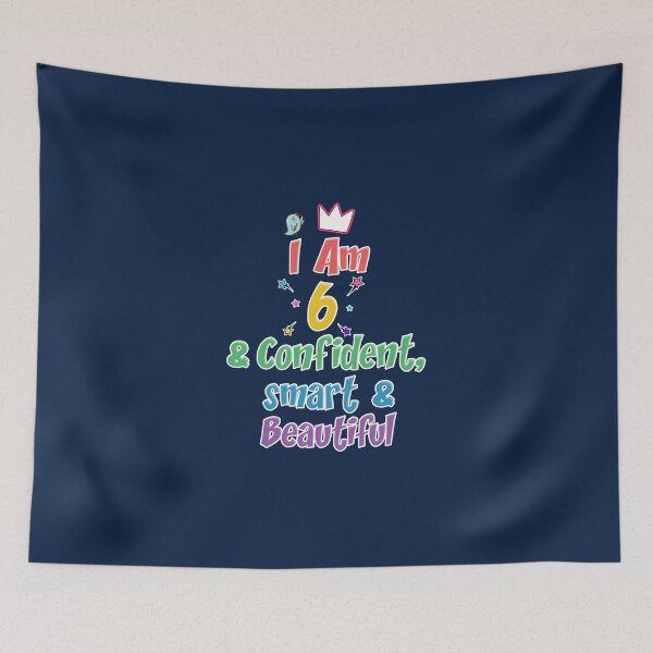 Item preview, I Am 6 Confident, Smart & Beautiful designed and sold by Thedoode.