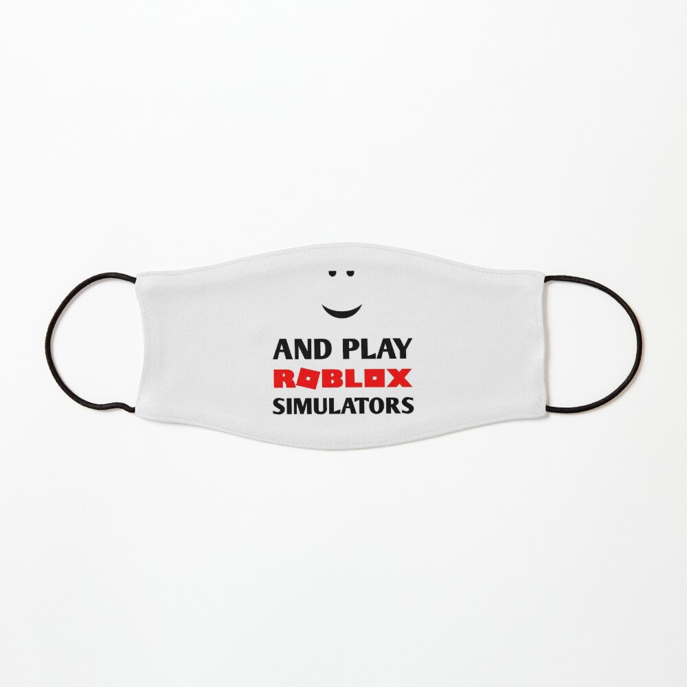 Chill And Play Roblox Simulators Mask By Imankelani Redbubble - sans bleeding roblox