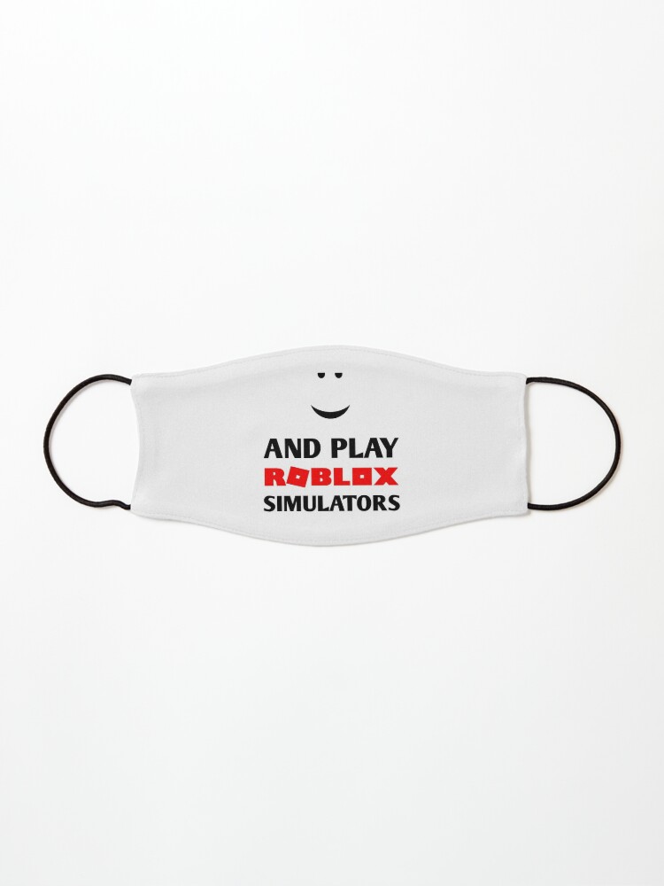 Chill And Play Roblox Simulators Mask By Imankelani Redbubble - sans chill roblox