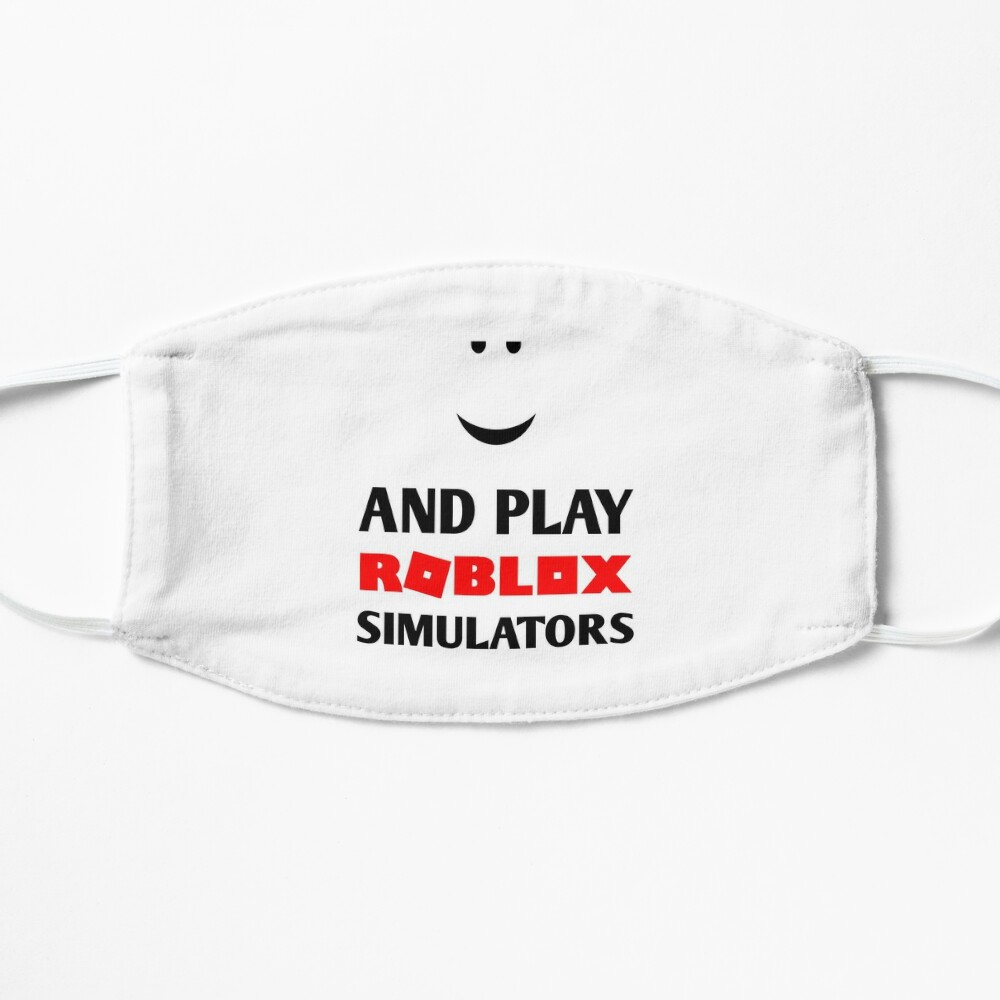 Chill And Play Roblox Simulators Mask By Imankelani Redbubble - roblox gamer youth hat