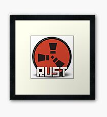 Rust logo Framed Print