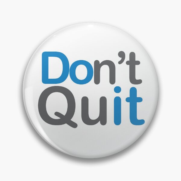 Item preview, Don't Quit Do It designed and sold by millsofsp.